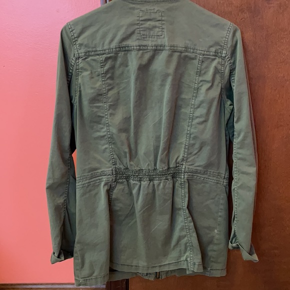 Sonoma Army Green Zip Up Jacket - Picture 5 of 7